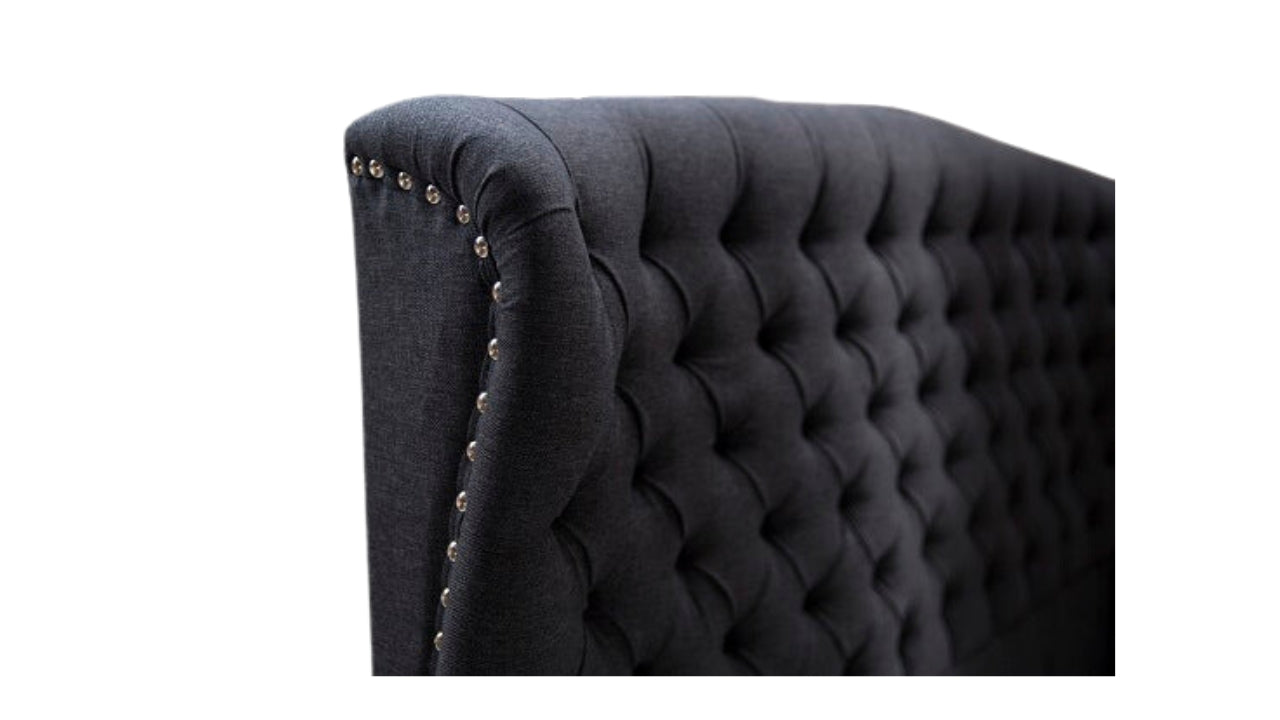 Taiga Headboard Charcoal