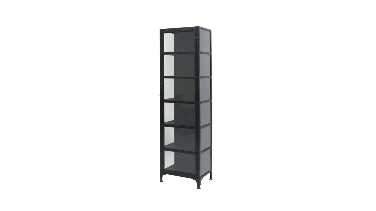 Bank Glass Display Cabinet - Tall