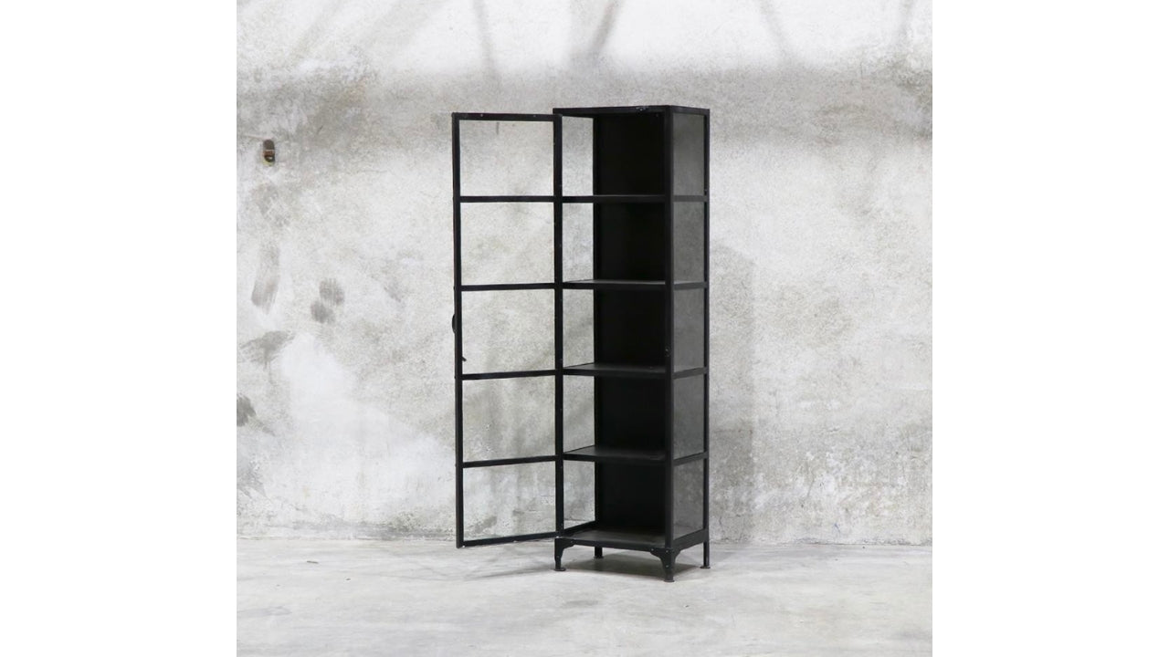 Bank Glass Display Cabinet - Tall