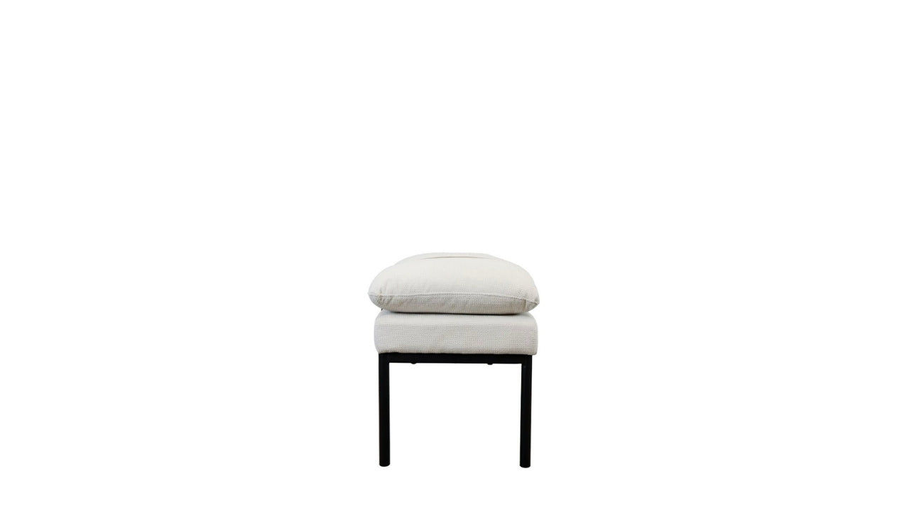 Baxter Fabric Ottoman / Bench