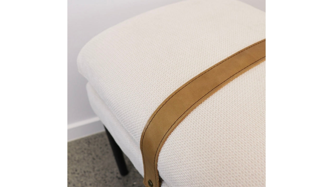Baxter Fabric Ottoman / Bench