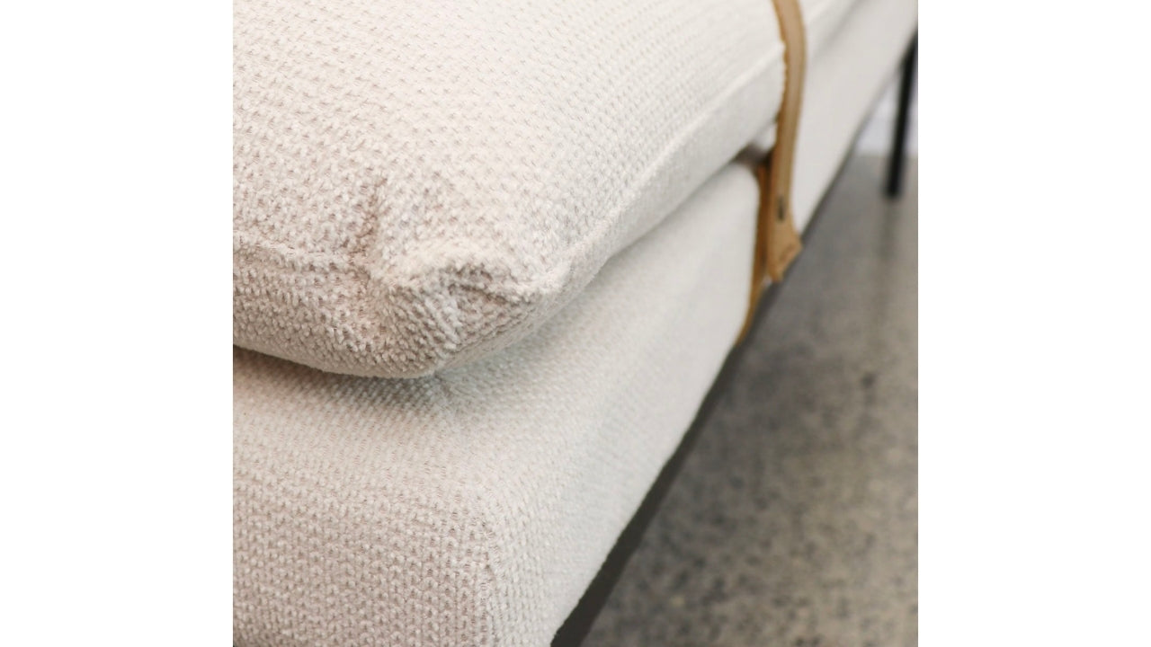 Baxter Fabric Ottoman / Bench