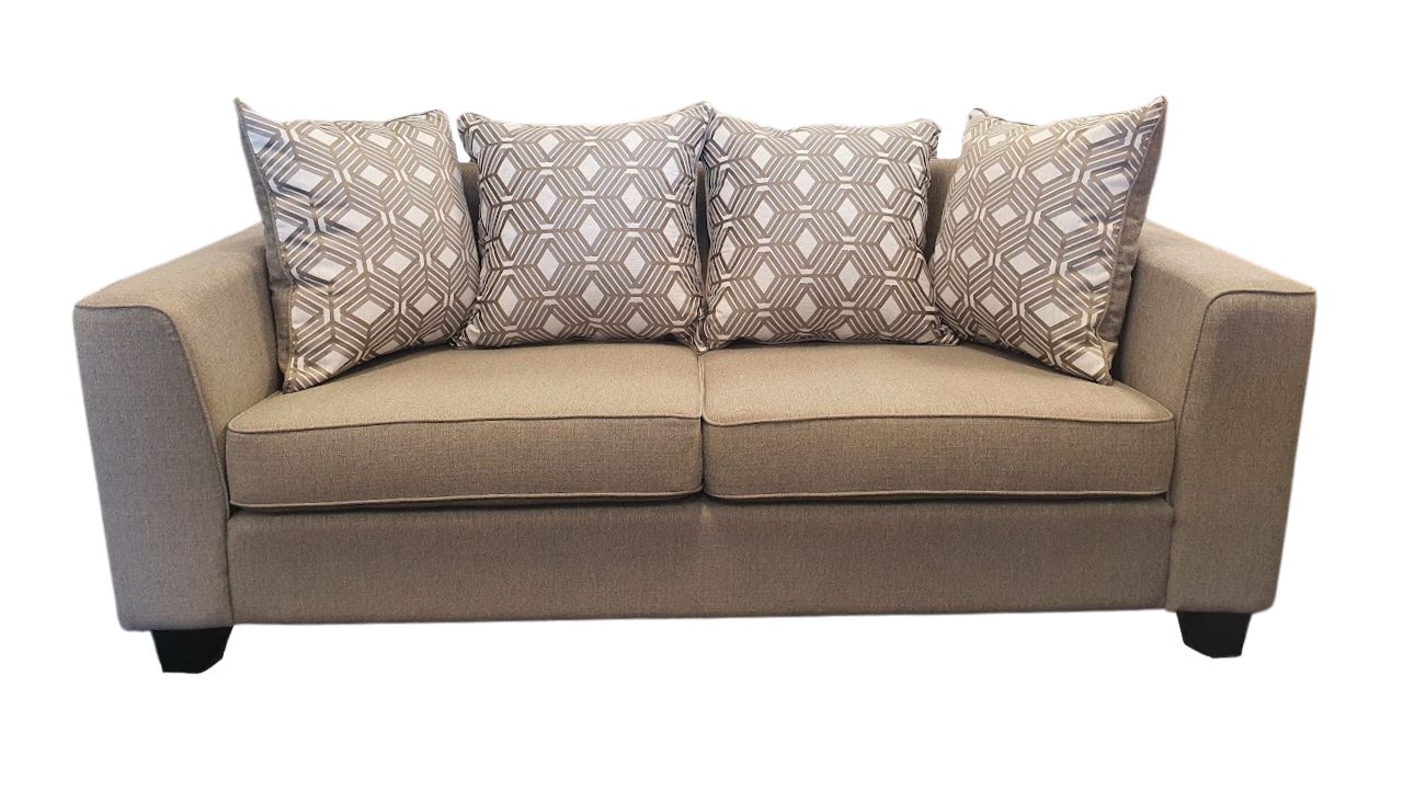 Java Fabric Sofa 3+2.5 (NZ Made)