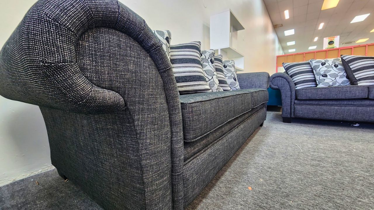 Solace Fabric Sofa 3+2+Ottoman (NZ Made)