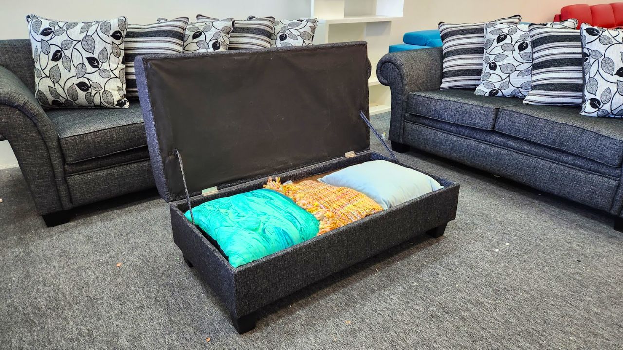 Solace Fabric Sofa 3+2+Ottoman (NZ Made)