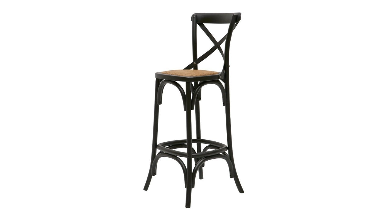 Bentwood Barstool - Black