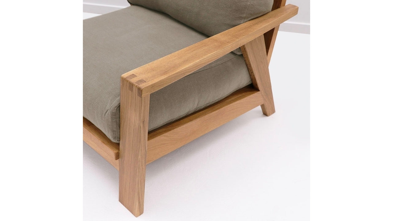 CASSEL ARMCHAIR - COASTAL GREY