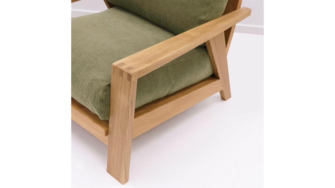CASSEL ARMCHAIR - KHAKI