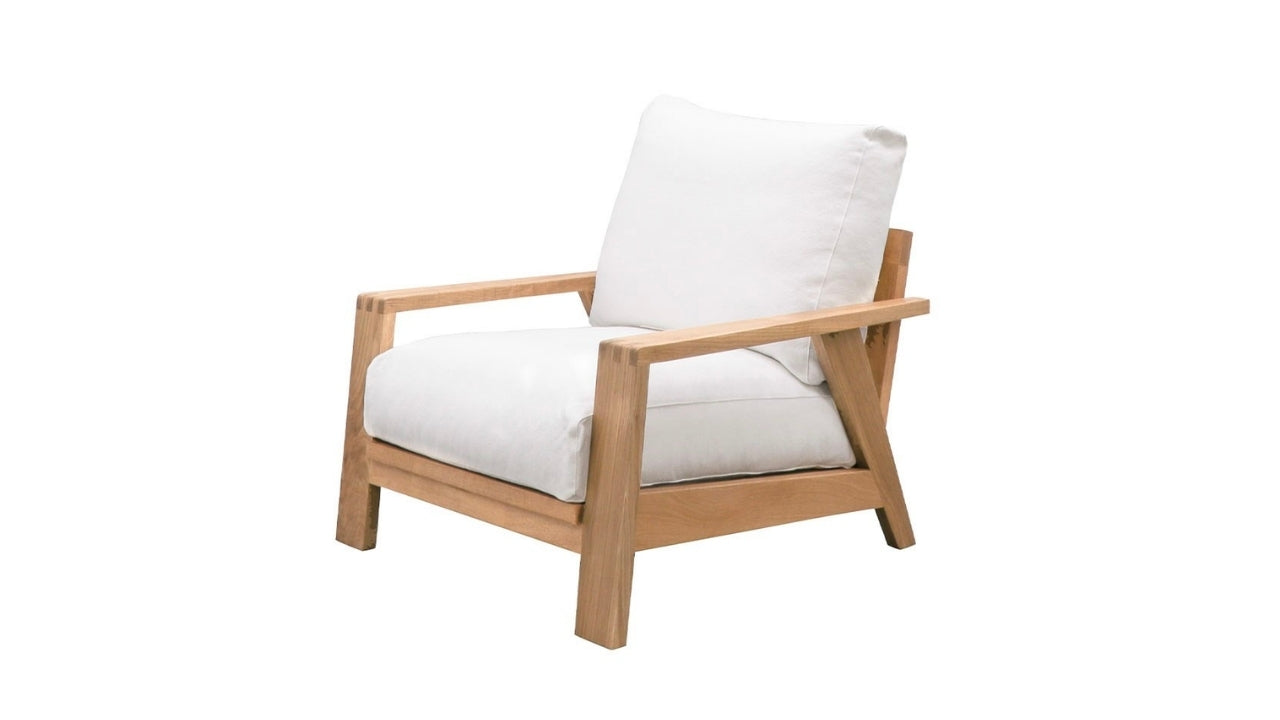 CASSEL ARMCHAIR - WHITE