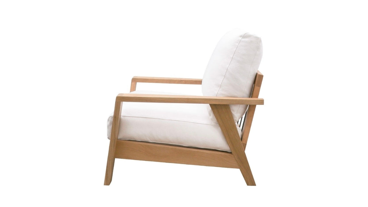 CASSEL ARMCHAIR - WHITE