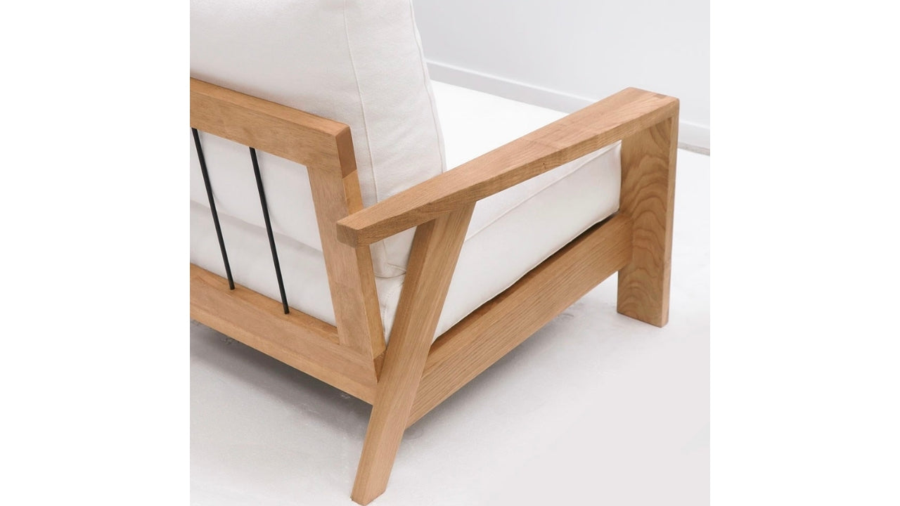 CASSEL ARMCHAIR - WHITE