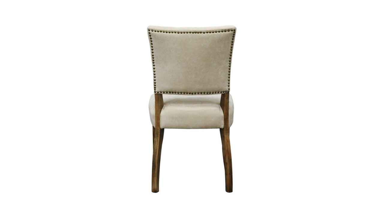 CRANE FABRIC DINING CHAIR - CREAM