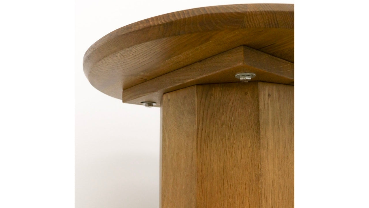 Chicago Round Side Table - Round Base