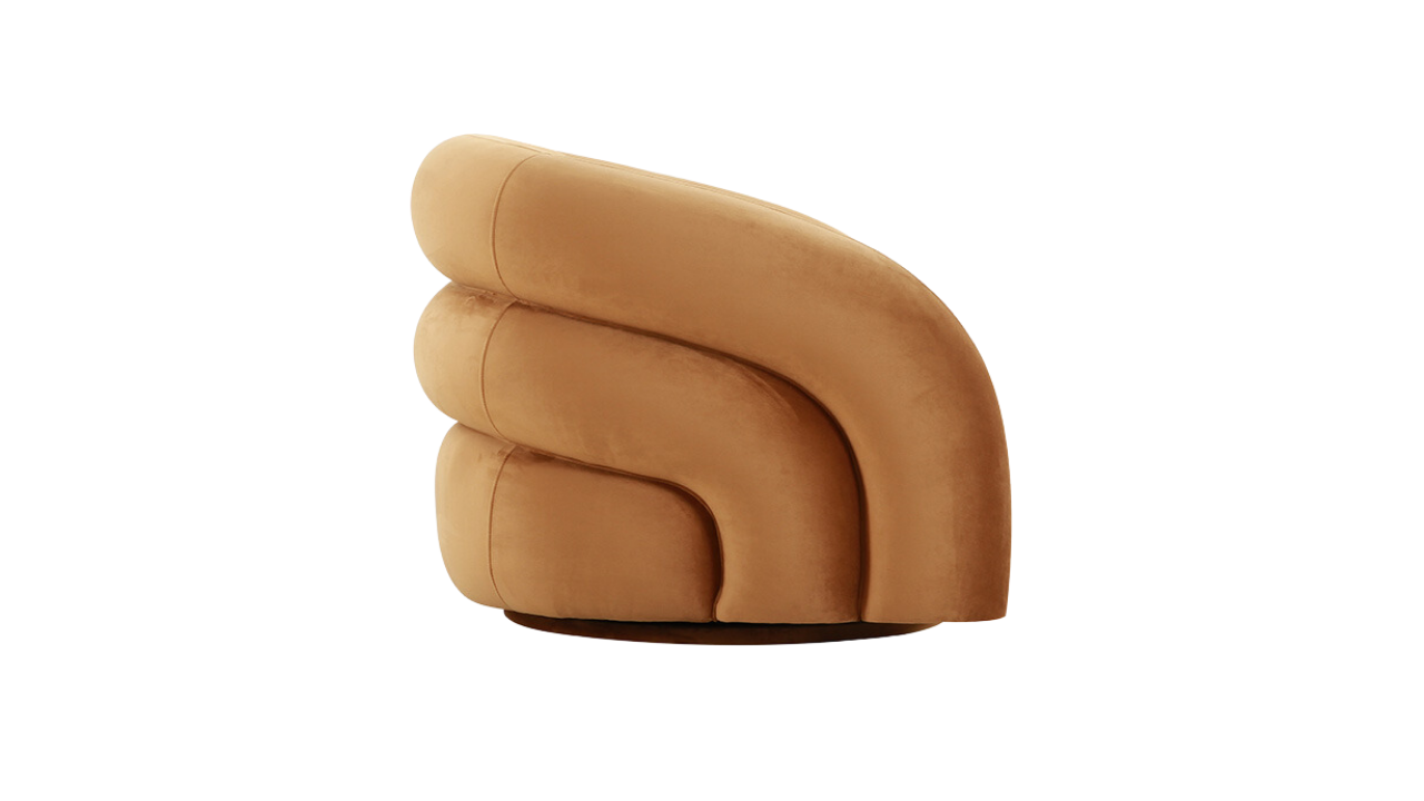 Chicago Armchair (Gold Velvet)