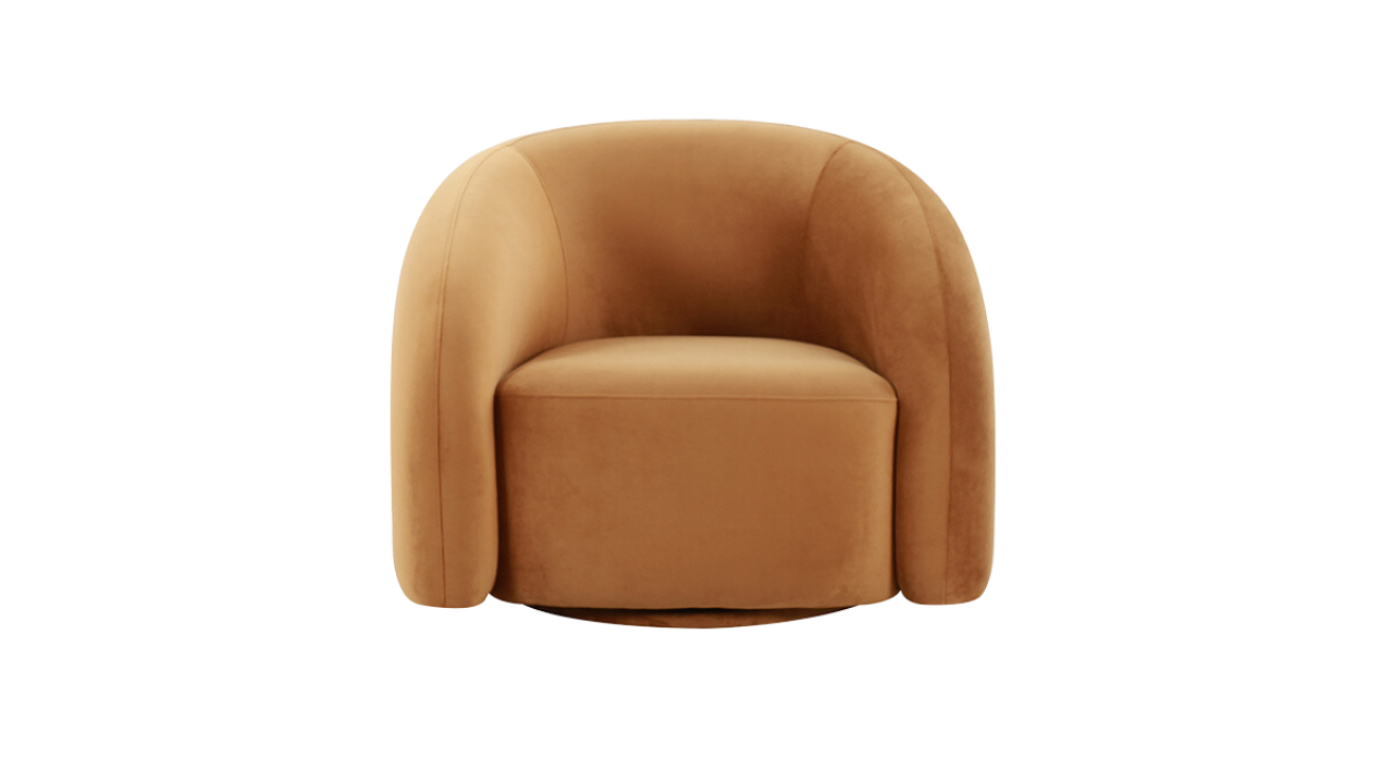 Chicago Armchair (Gold Velvet)