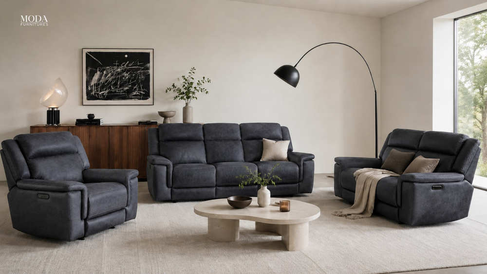 Coleman Electric Recliner Lounge Suite