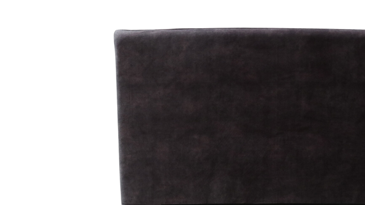 Santa Fe Headboard (Charcoal Chenille)