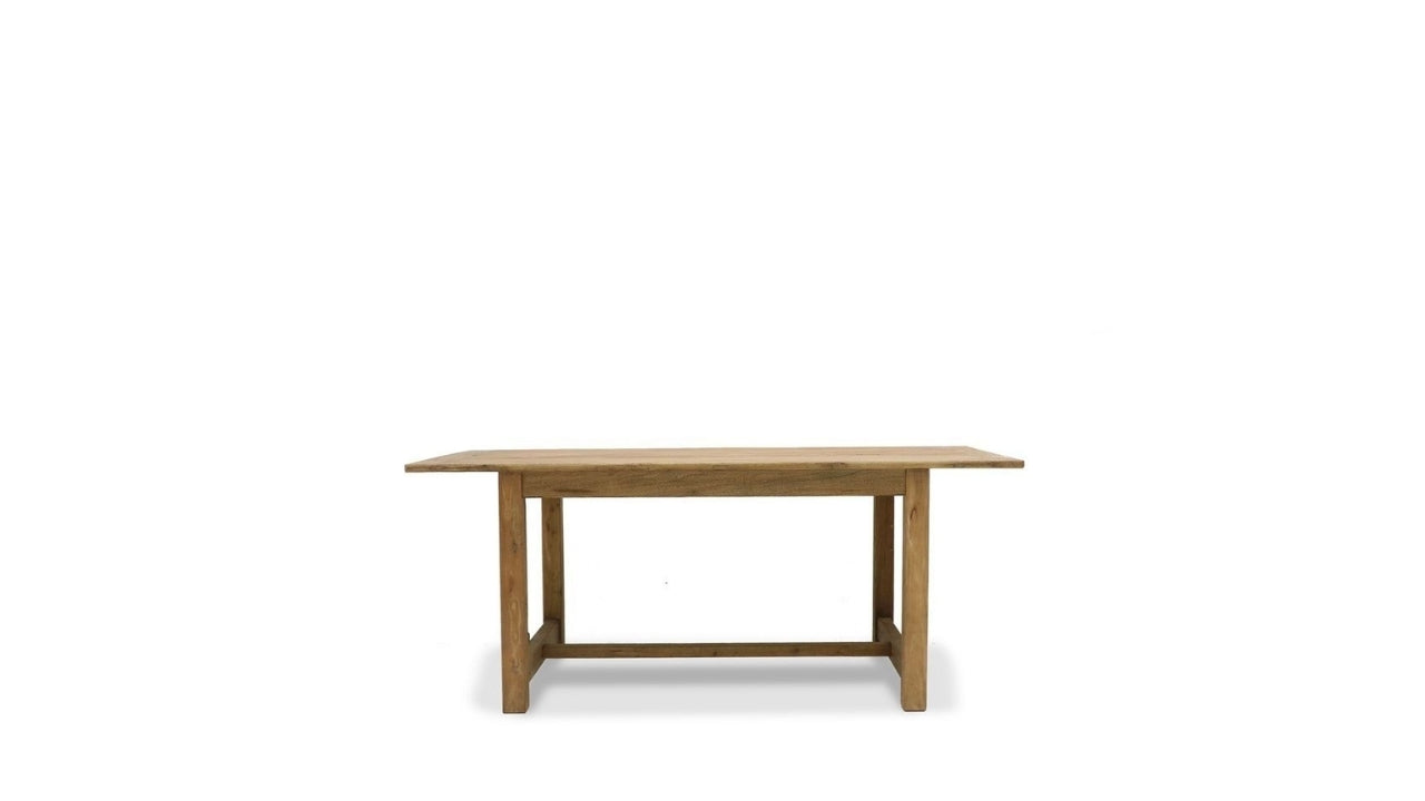 FARMHOUSE ELM DINING TABLE - 210CM