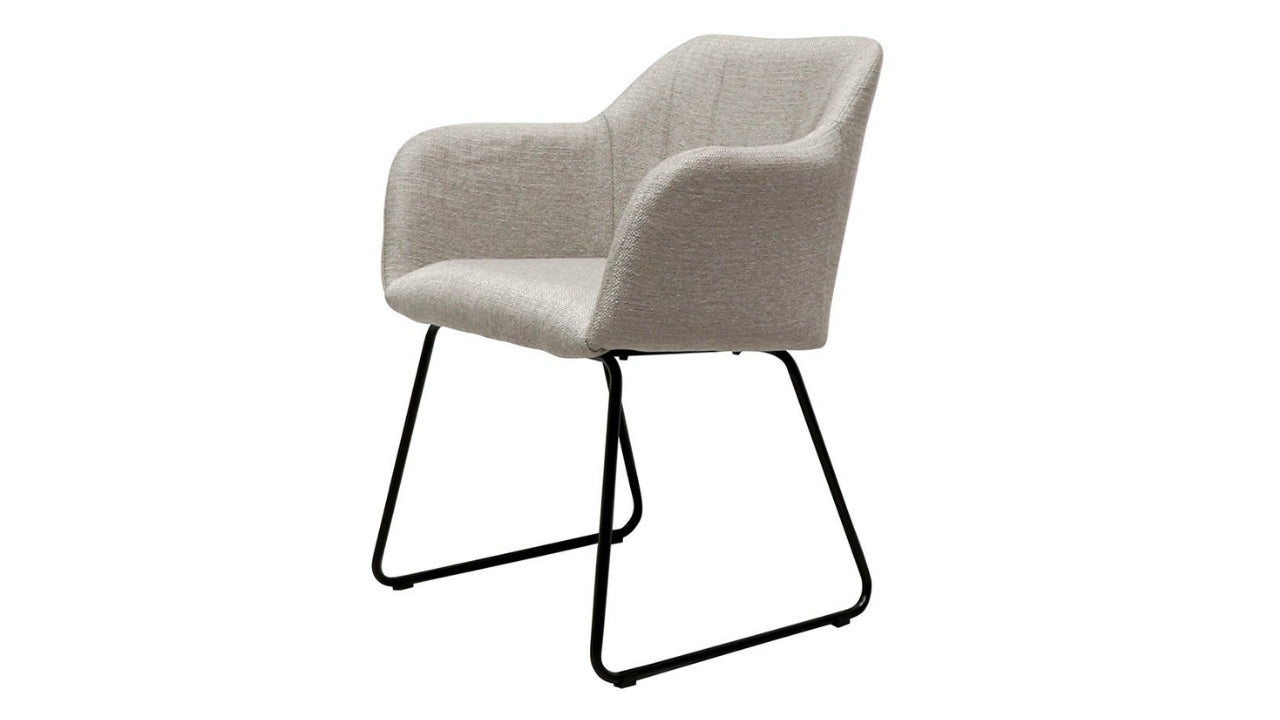 Folio Fabric Dining Chair- Grey