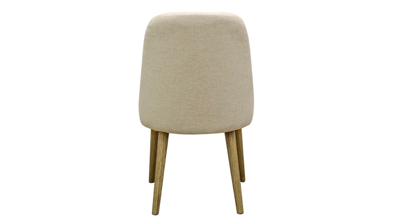 Genoa Dining Chair Natural Linen
