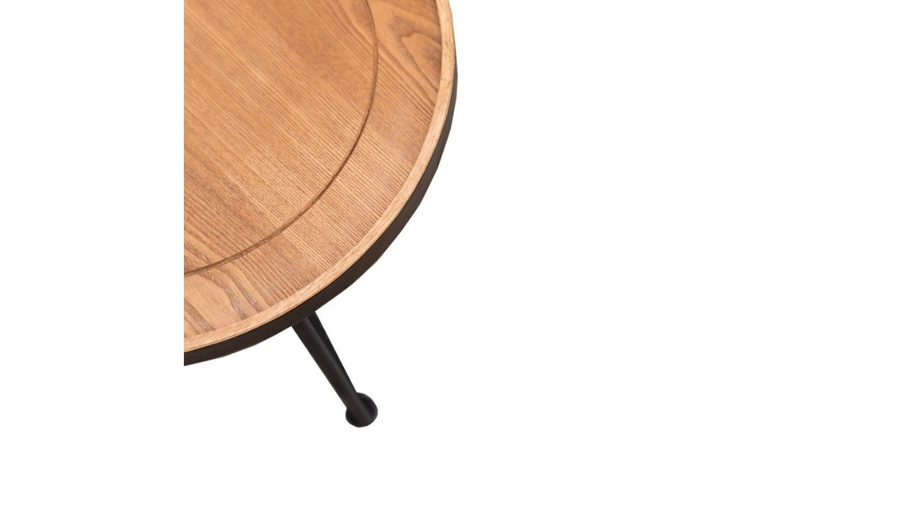 Haywood Round Side Table - Light Ash