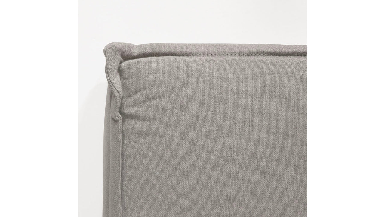 Keely Headboard Queen - Cement