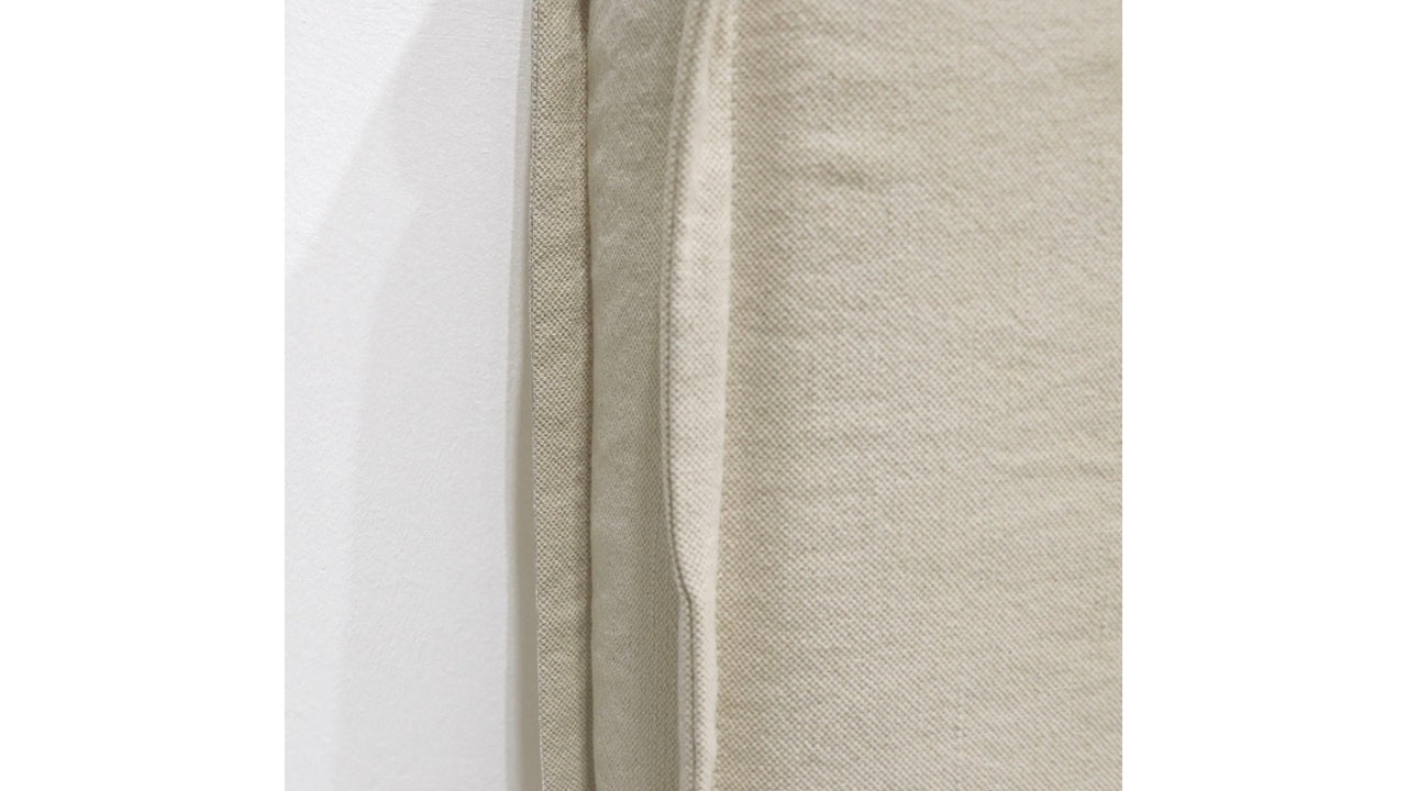Keely Headboard Queen - Oatmeal