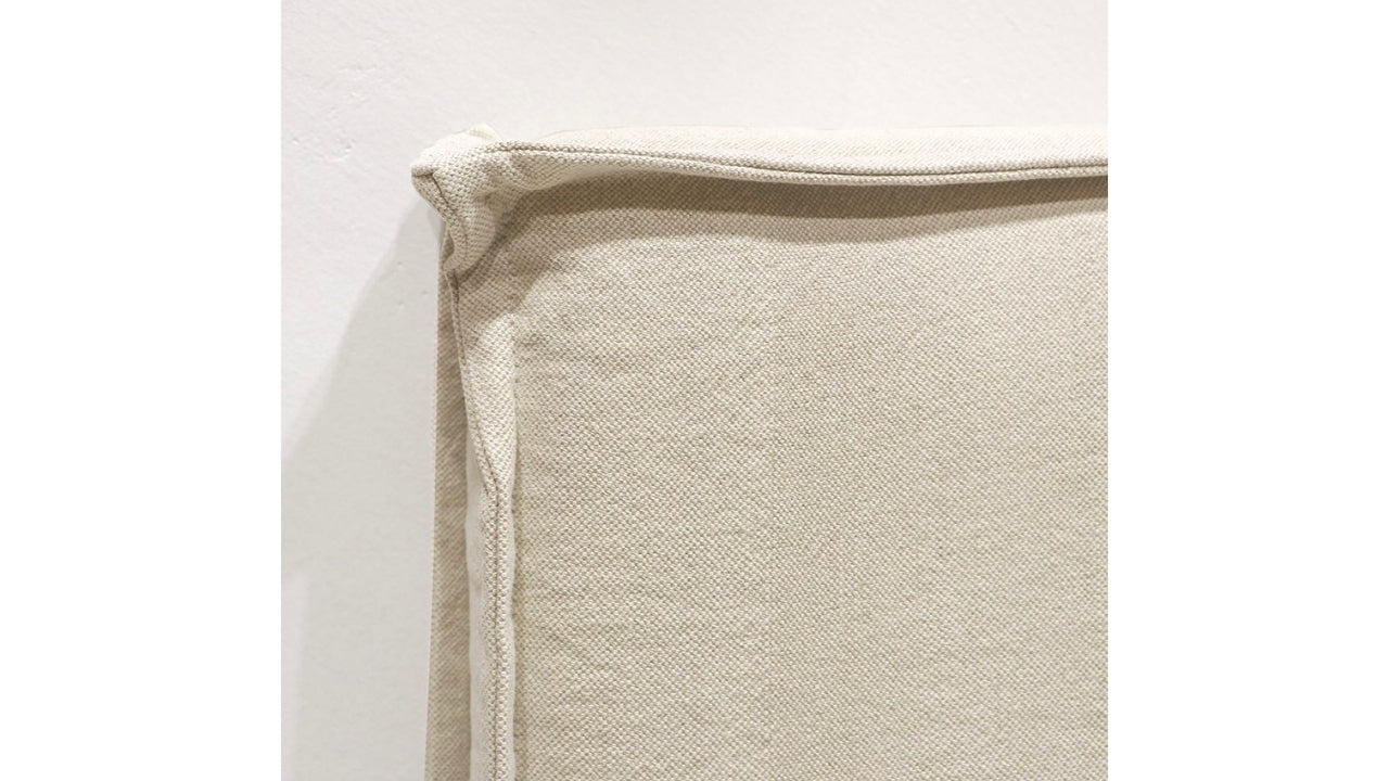 Keely Headboard Queen - Oatmeal