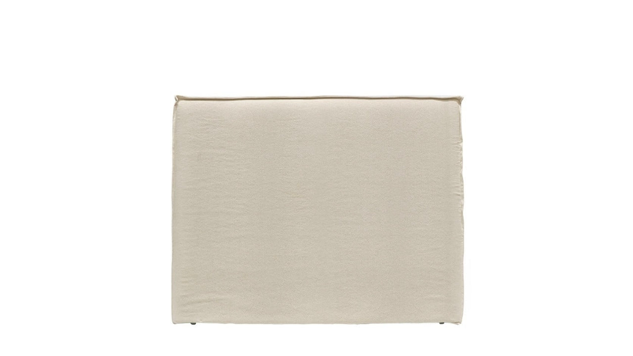 Keely Headboard Queen - Oatmeal