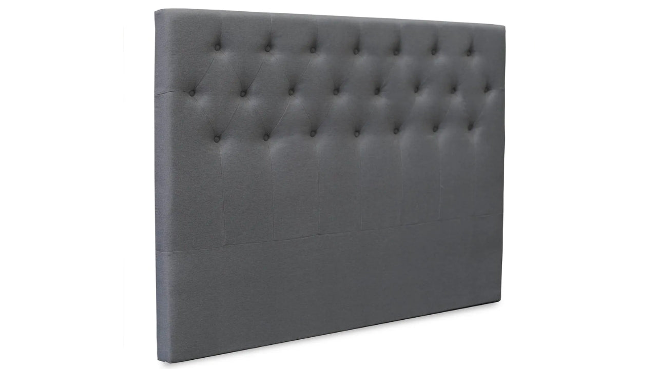 Abbey Double Headboard Charcoal