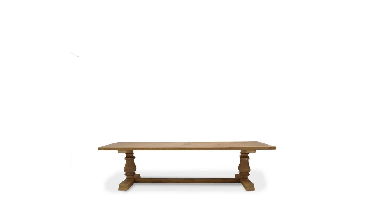 MULHOUSE ELM DINING TABLE - 300CM