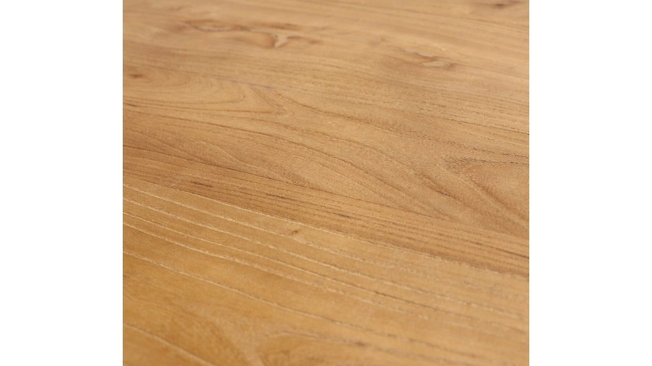 MULHOUSE ROUND ELM DINING TABLE - 120CM