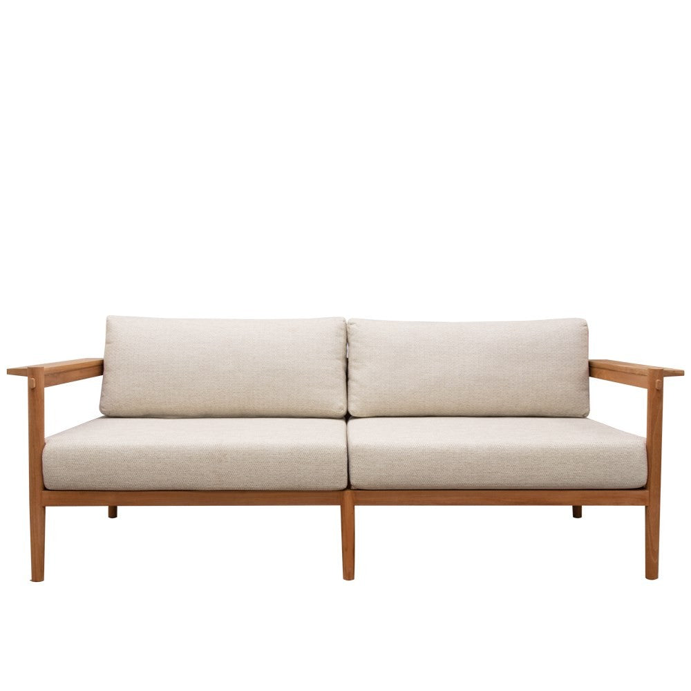 Moby Teak Outdoor 3 Seater Sofa