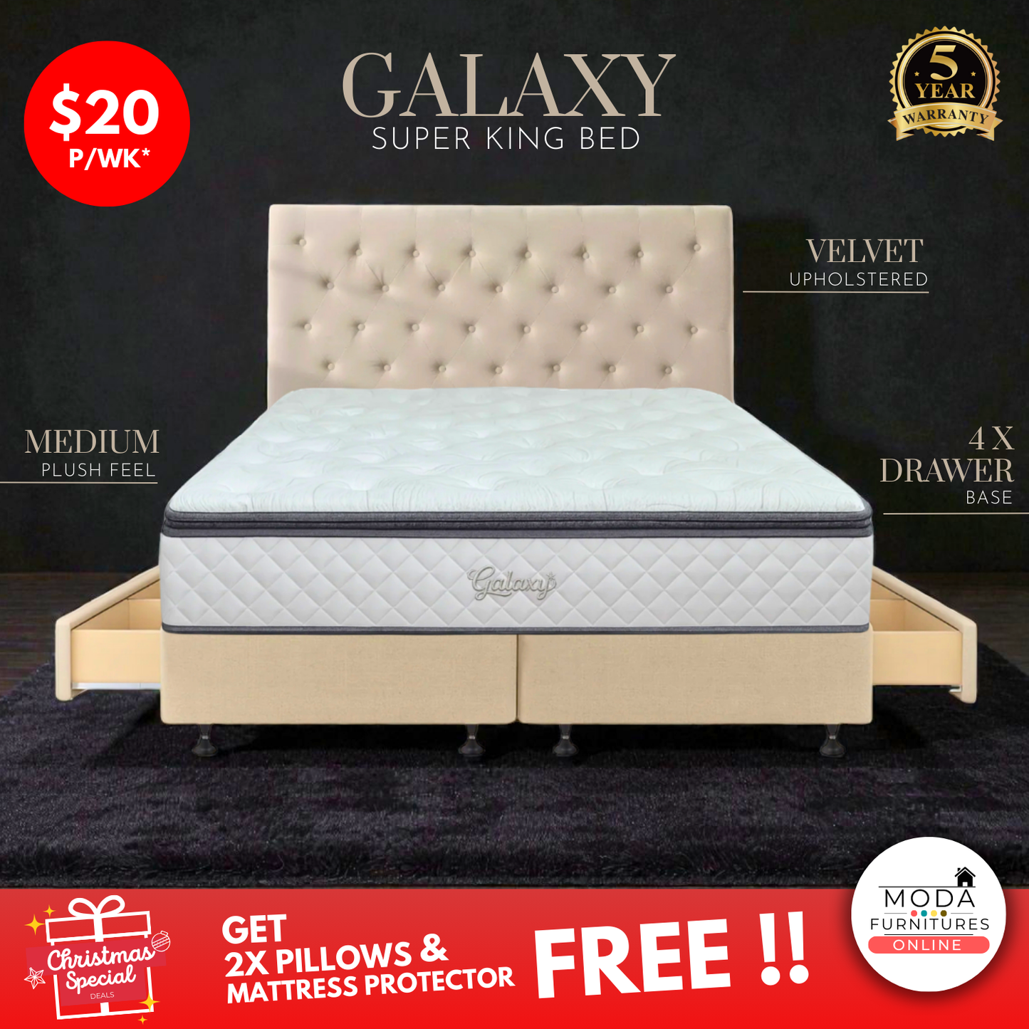 ππ MODA CHRISTMAS SPECIALβ SUPER KING LUXURY ! ππ