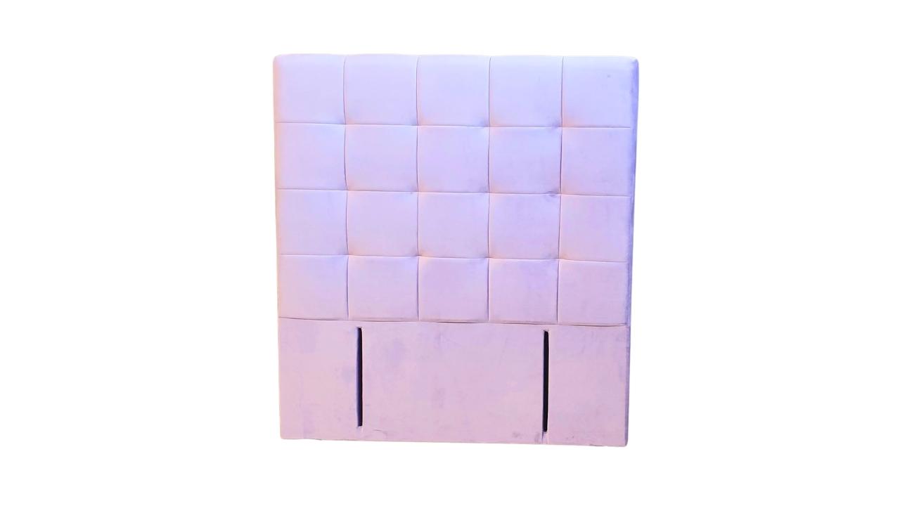 Walken Headboard- Purple Velvet - King Single