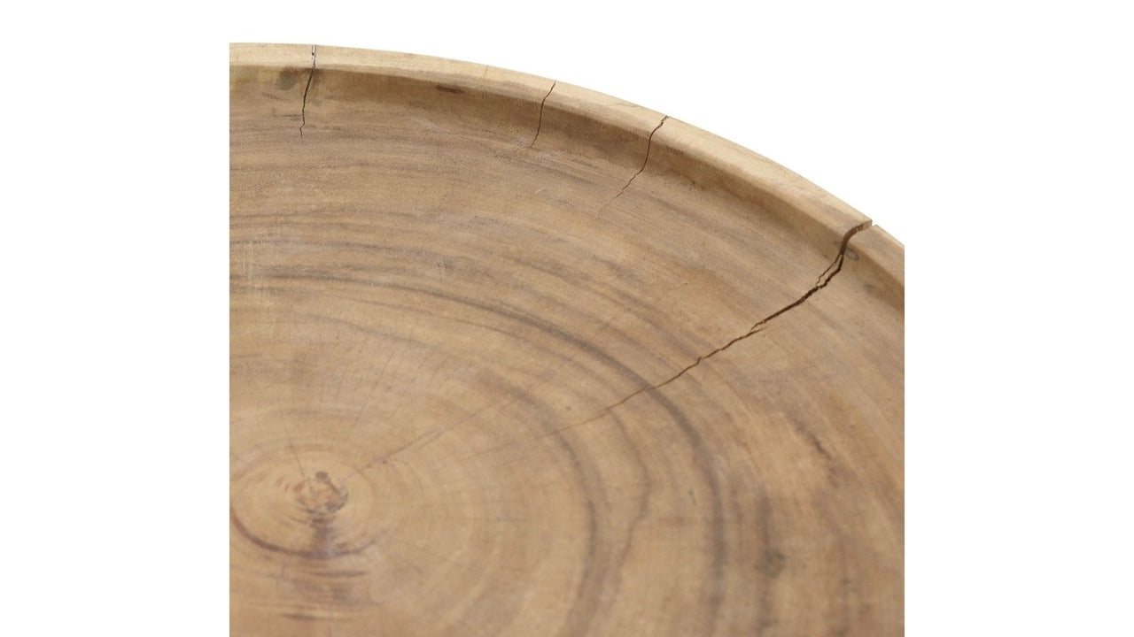 Safari Round Coffee Table - Natural