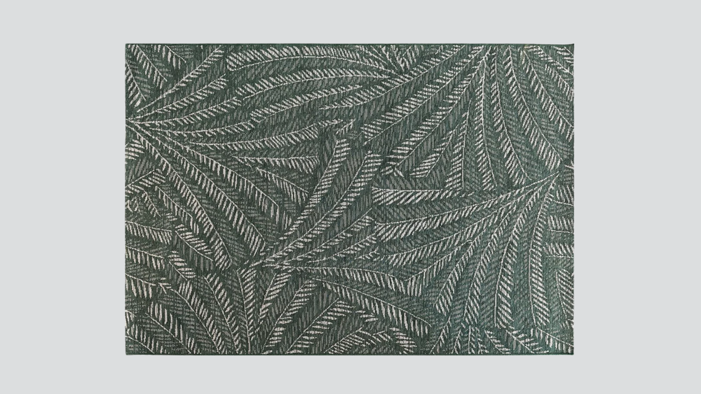 Sanibel Indoor/Outdoor Palma Smoke Green Rug