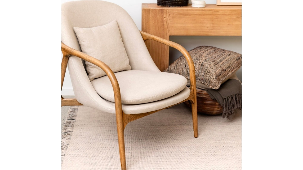 Sedona Fabric Armchair - Natural