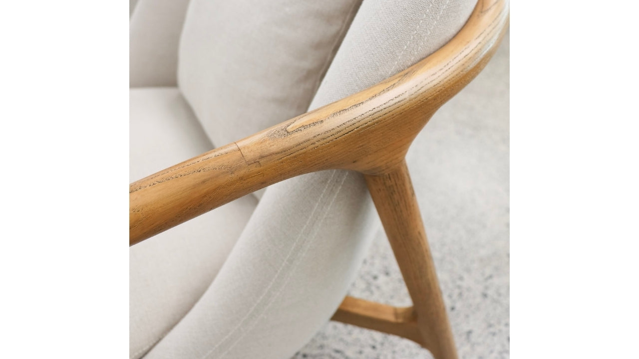 Sedona Fabric Armchair - Natural