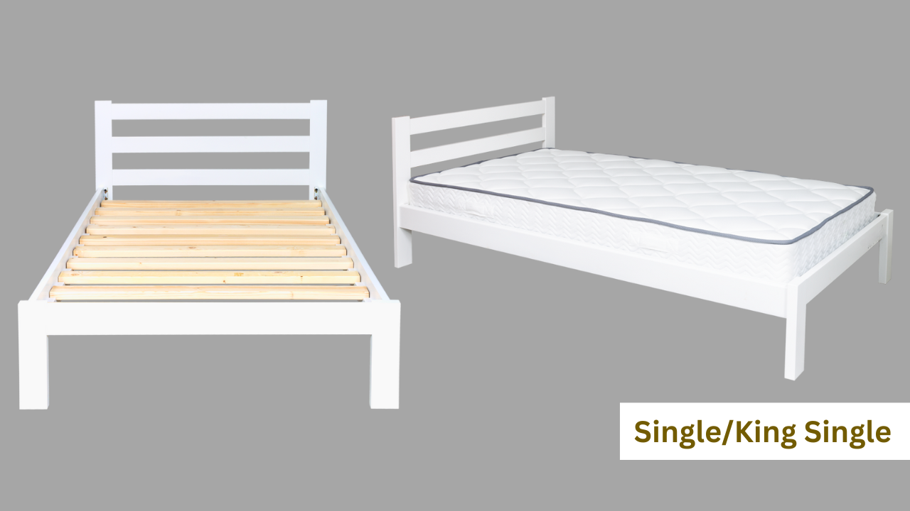 Nordic Bedroom Suite 5PC (White)