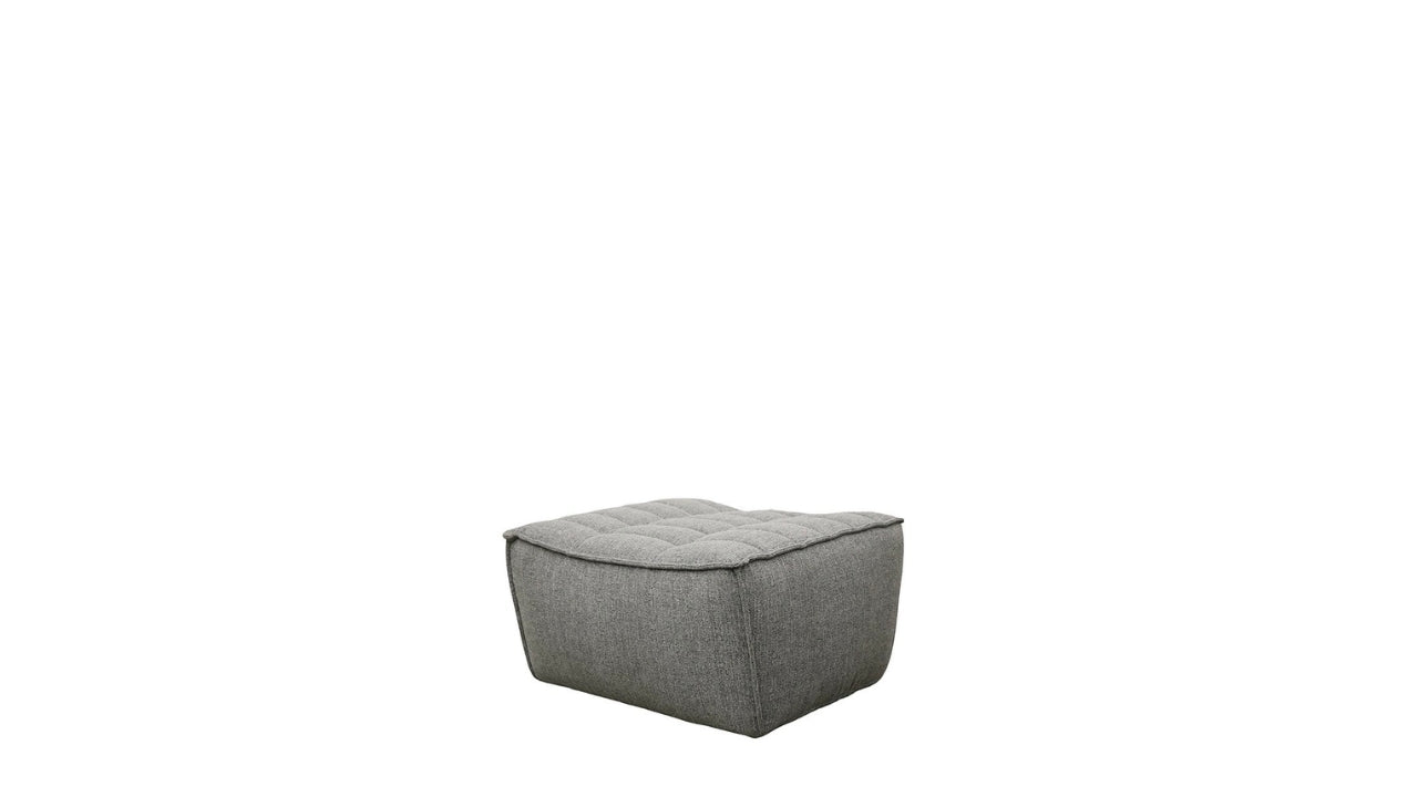 Soho Modular Ottoman - Silver Grey