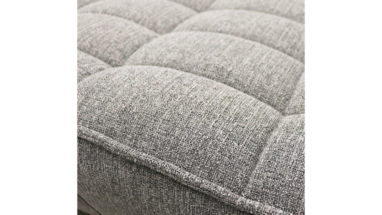 Soho Modular Ottoman - Silver Grey