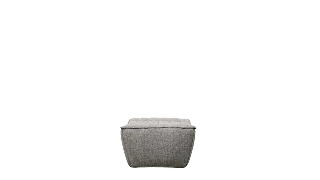Soho Modular Ottoman - Silver Grey