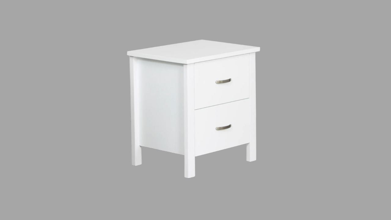 Alban Bedroom Suite 4PC (Single/K.Single) (White)