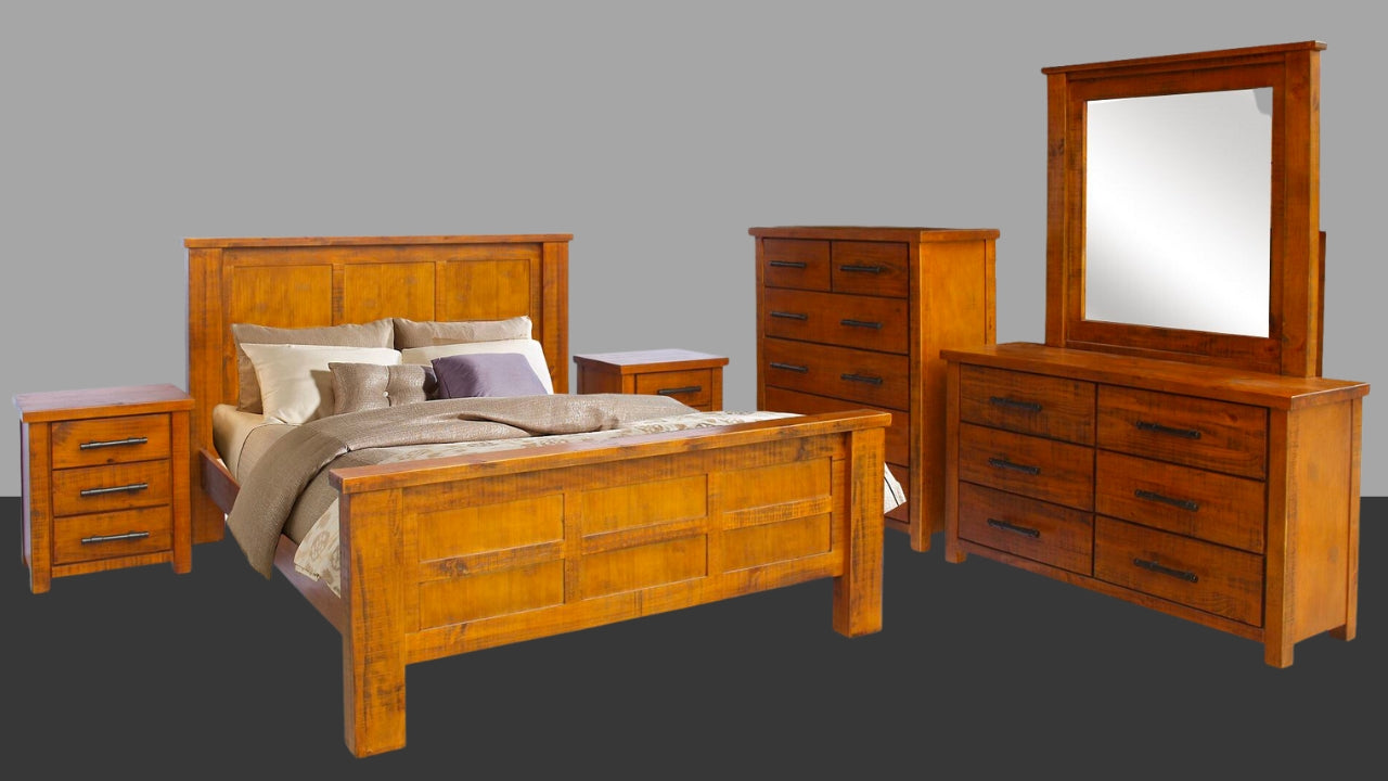 Jasper Bedroom Suite 5PC (Queen/King/Super-King)