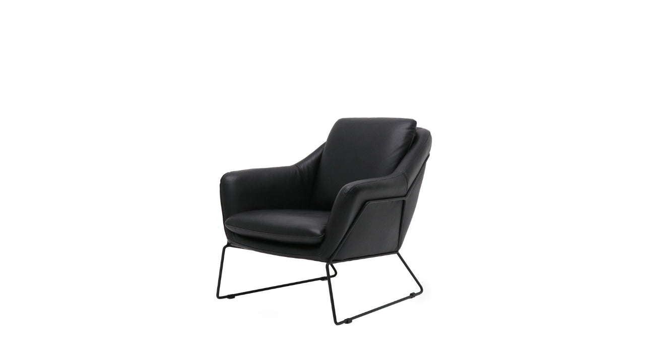 Workshop Armchair - Aged Black