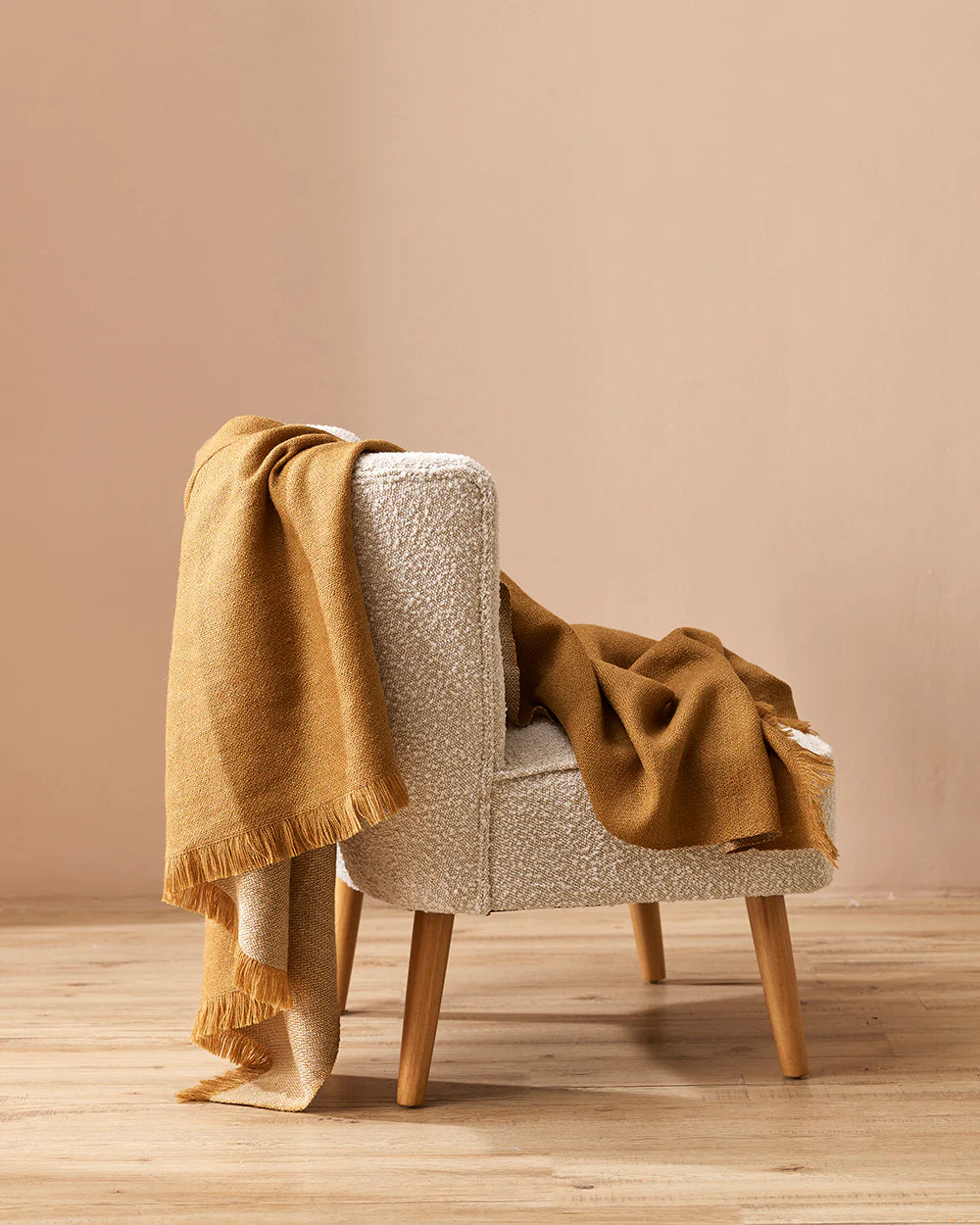 Chester Throw- Toffee