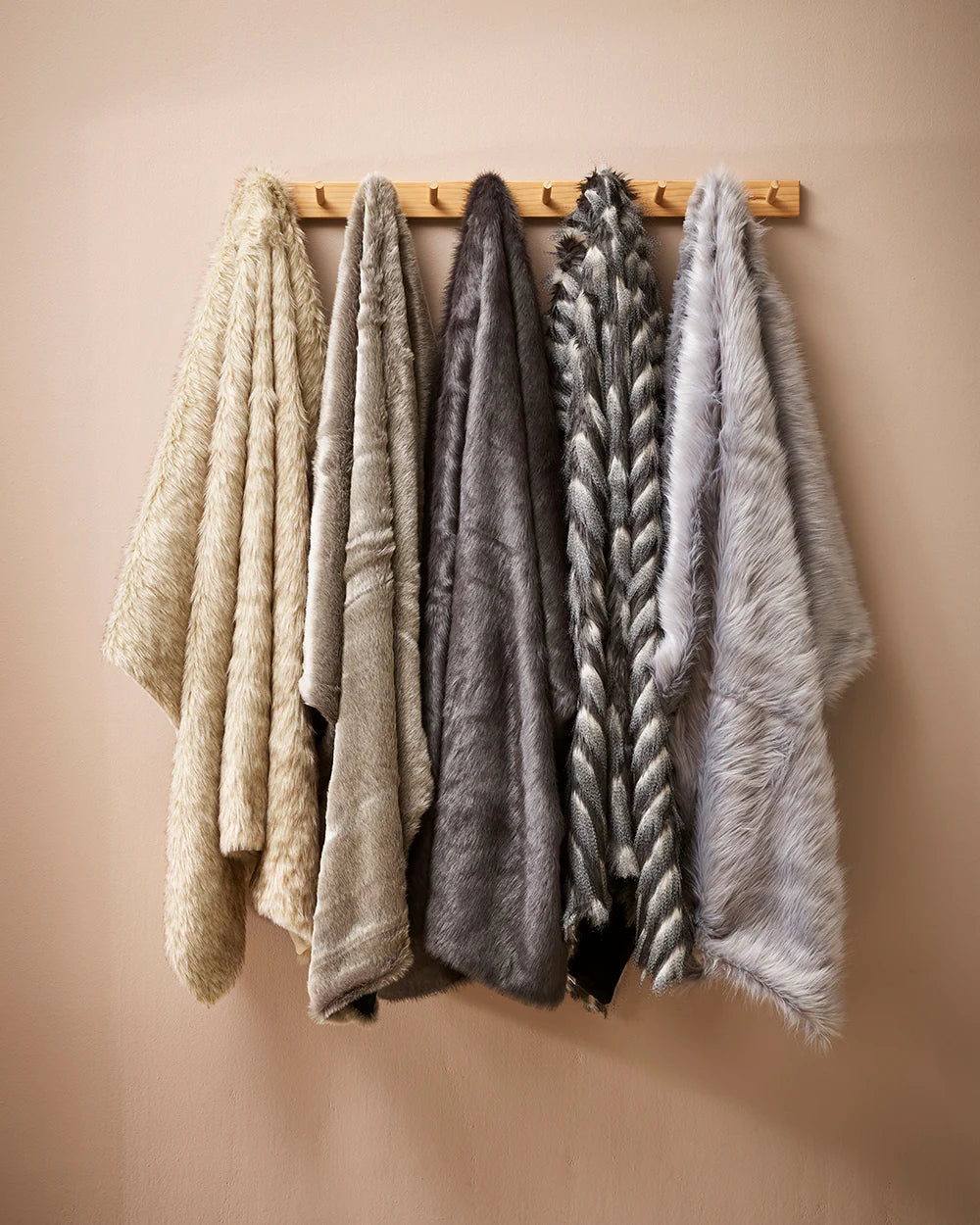 Estelle Faux Fur Throw