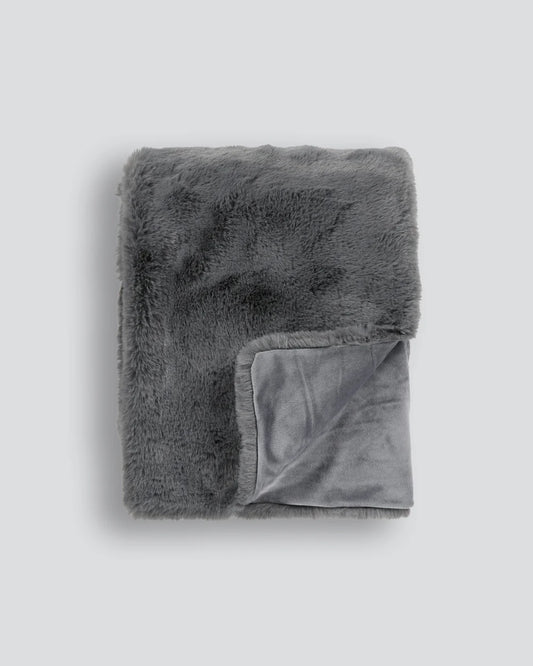 Luxe Throw- Slate