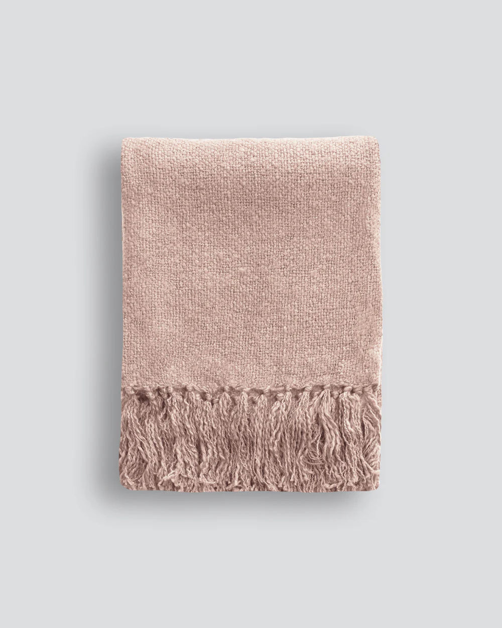 Ollo Serenade Throw- Dusky Rose